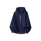 [Худи] Темно-синий Синий (Tb Большой Минималистский стиль Лев)