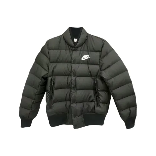 nike Мужские черные пуховики