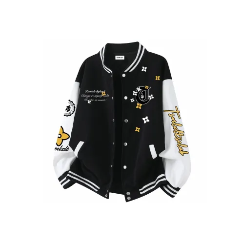 TSMLXLT Бейсбольная куртка Пальто Унисекс