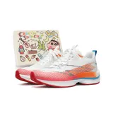 Белый оранжевый