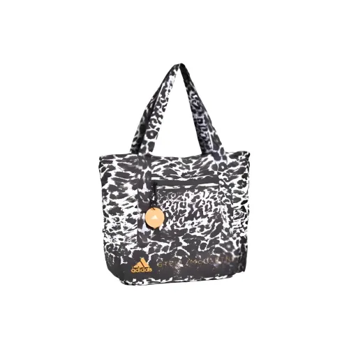 Adidas Полиэстер Тоут Сумка Сумка для покупок Сумка Женская Черно-белая