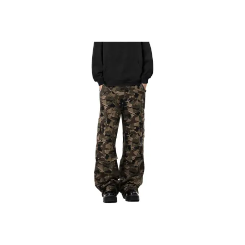 Мед Камуфляж Мужские Повседневные Брюки