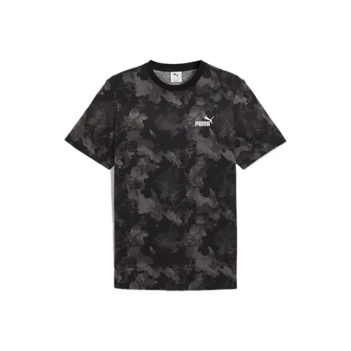 PUMA Essentials Мужская Черная Футболка