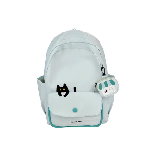 Kewuku Холст Рюкзак Унисекс Белый Синий Черный