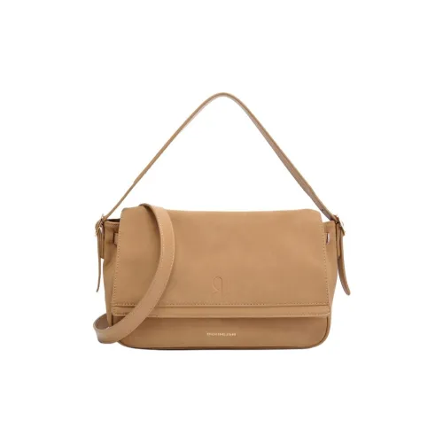 Monna Lisa Коровья кожа ПУ (полиуретан) Сумка через плечо Женская Абрикос