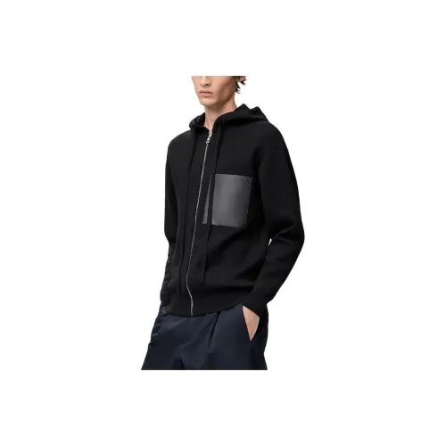 LOEWE Мужские черные свитеры