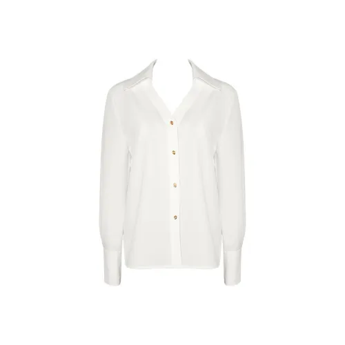 DPLAY Мода Белые Женские Рубашки