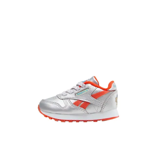 PAW PATROL x REEBOK Classic Leather Low Топ Обувь для малышей Серебряный Infant и Toddler