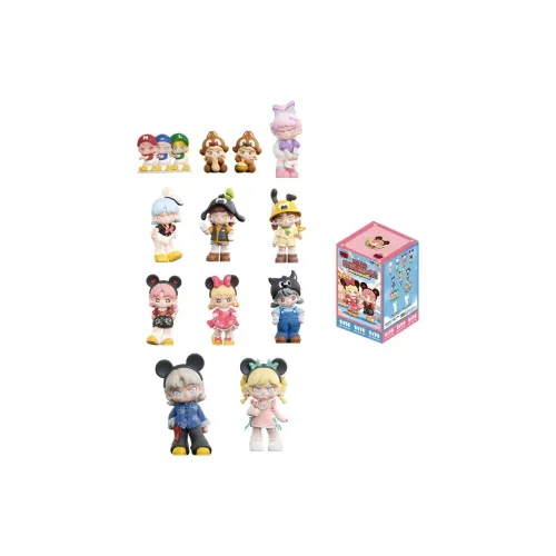 TOP TOY Disney Dora Микки маус Fun Time Collection Слепые коробки Один Blind Коробка Целая коробка 9 шт