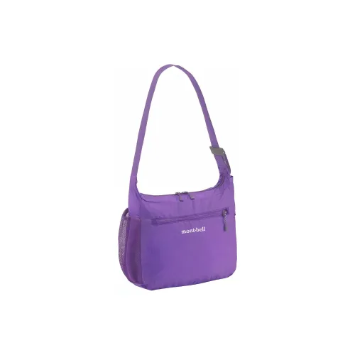 MONTBELL Нейлоновая Сумка через плечо Маленькая Унисекс Фиолетовая