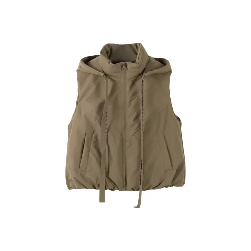 TOUCH Оливковый Женский Пуховый жилет
