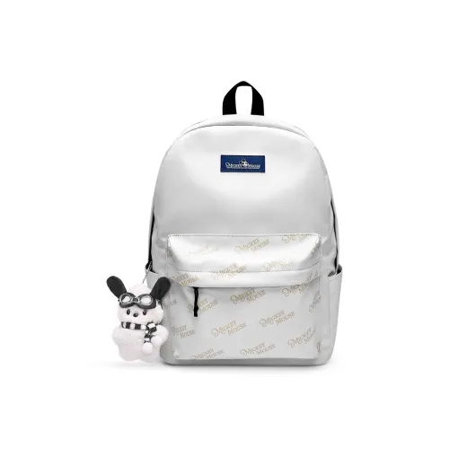 Disney Mickey Ткань Рюкзак Унисекс Белый Розовый Черный