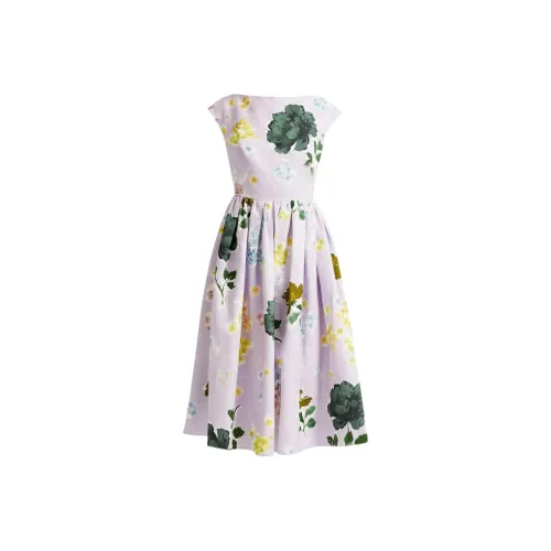 Erdem Светло-фиолетовые женские платья без рукавов