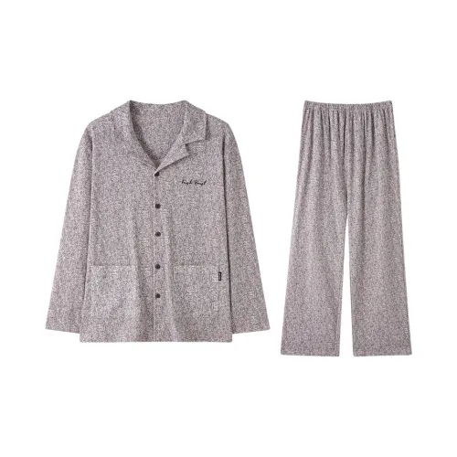 Mulong Family Серый Мужской Пижамный Комплект