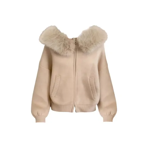 VKXOW Хаки Женские Бархатные Куртки