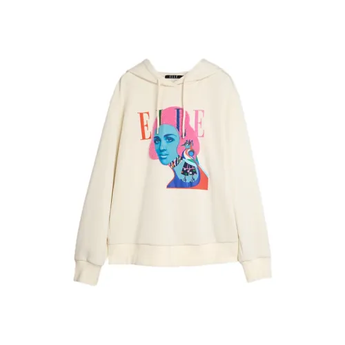 ELLE Бежевый Желтый Женский Свитшот
