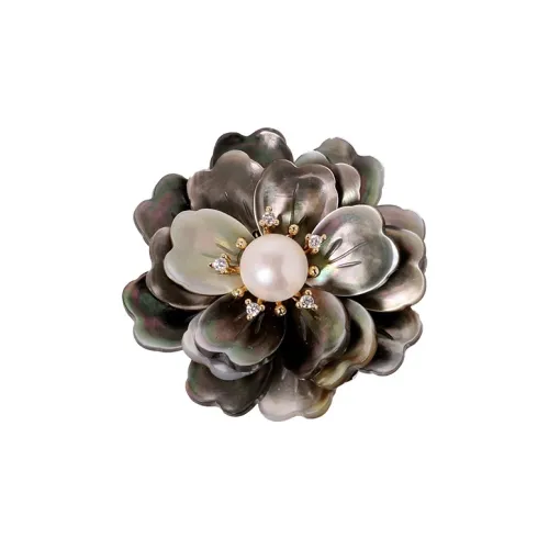 Listen To The Flowers Bloom Смола Броши Женские