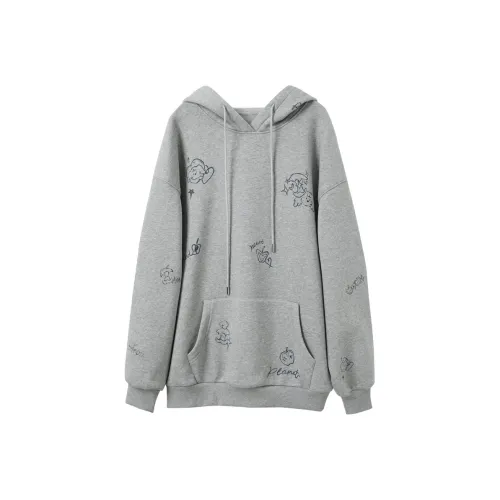 3COLOUR Каменный серый Женские Свитшоты