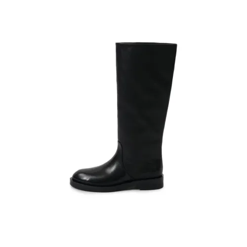 AIQINISHA Колено Высокие сапоги 2 см Женские