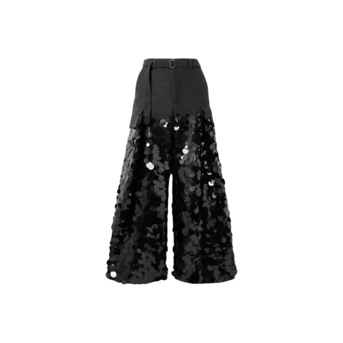 Sacai Черные Женские Карго Брюки