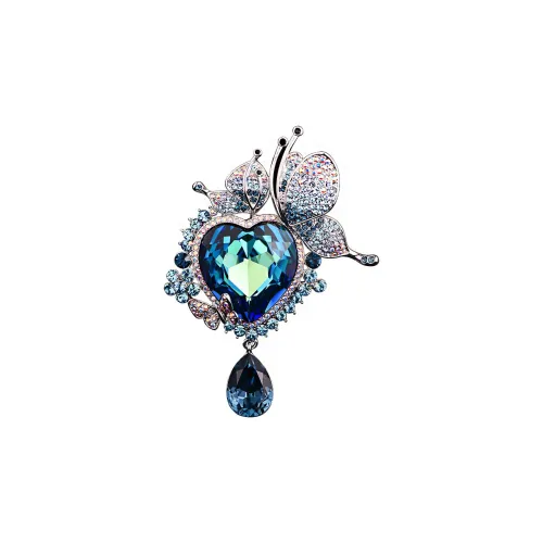 Lan Ying Кристальные Броши Унисекс