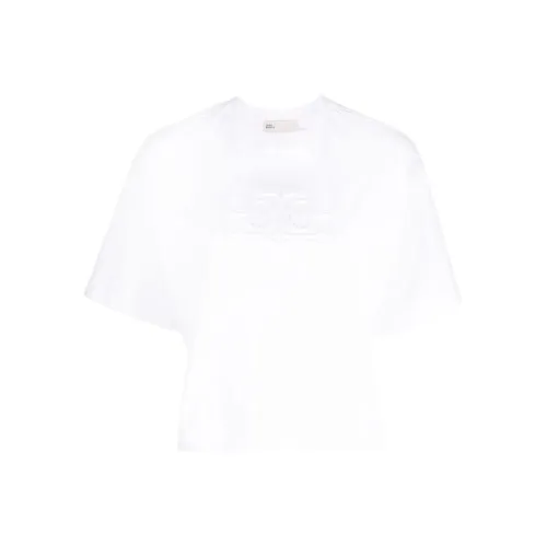 TORY BURCH SS23 CROP TOP Женские Белые