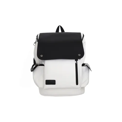 Kewuku Нейлон Рюкзак Стандартный Унисекс Белый Черный Изумрудно-зеленый Синий