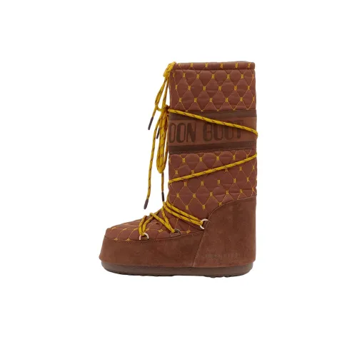 MOON BOOT Высокие сноубутсы для колена Унисекс Коричневый