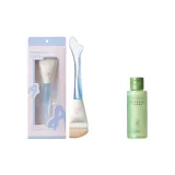 Двухкомпонентный комплект: Тональная основание "Рыбка Ласточкин хвост" + Щетка для макияжа + Очиститель инструментов, 65 мл