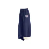 [Thickened и с флисовой подкладкой] Кружевная отделка Babu K Темно-синий Синий