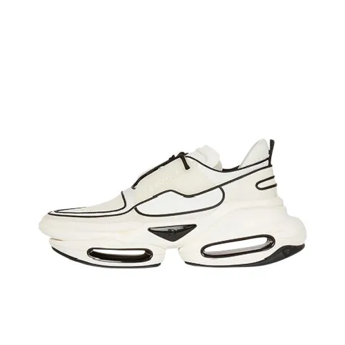 BALMAIN B Смелый Спортивный Лайфстайл Повседневная Обувь Женская Белая