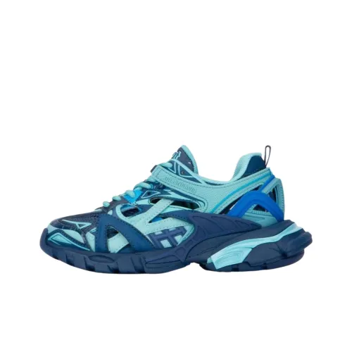 Balenciaga Track 2,0 Low Топ Повседневная обувь для детей Унисекс Синий