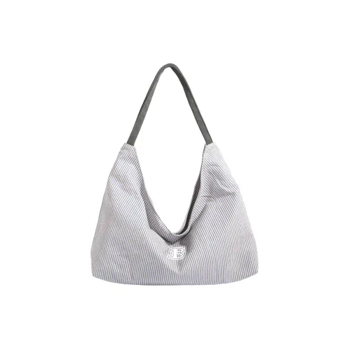 BEN SHERMAN Полиэстер с Цветным Холстом Сумка через плечо Стандартная Женская Светло-синяя