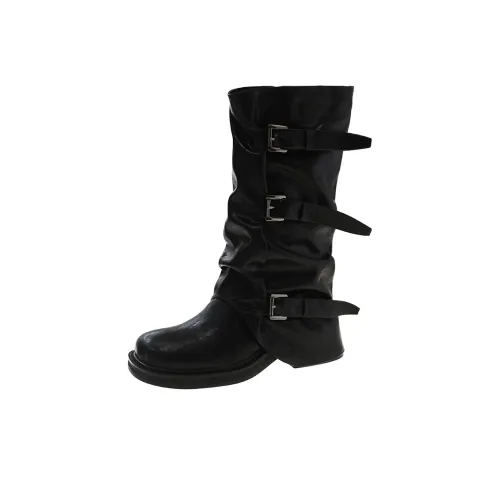 Xingdiman Женские высокие сапоги на каблуке