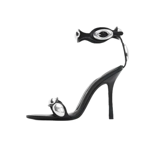 Alexander Wang Dome One Strap Sandals 10,5cm Women's Black Александр Wang Dome One Ремешок Сандалии 10,5cm Женские Черные
