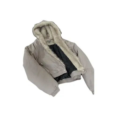 DANJUE Серый Унисекс Пуховики