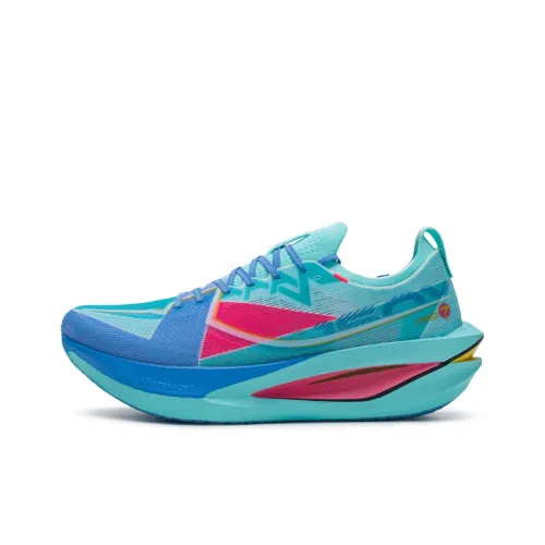 XTEP 160X 7,0PRO Амортизация Износостойкий Низкий Топ Повседневные Беговые Кроссовки Мужские Синие