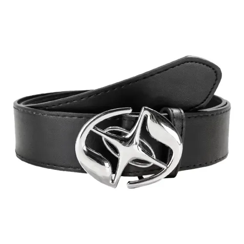 Miniso Ремни из ПУ (полиуретана) Унисекс 3,7 см