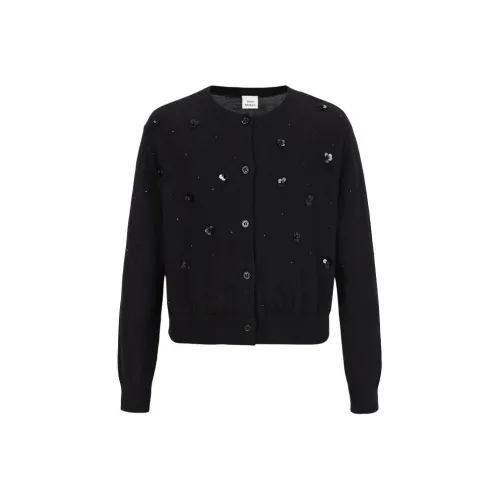 Little MO CO. Черные Kids Свитера