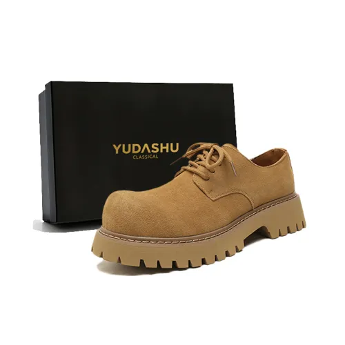 YUDASHU Martin Boots Yellow Men's