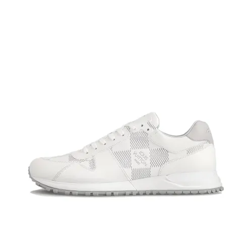 LOUIS VUITTON Run Away Устойчивый к истиранию Низкий Топ Повседневная обувь Мужская Серый