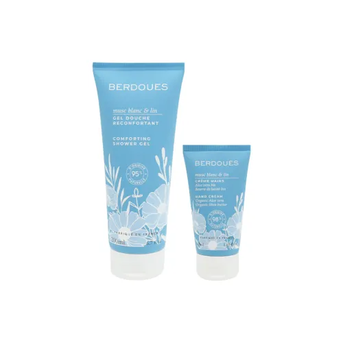 BERDOUES White Musk Wa Linen Наборы для ухода за телом Увлажняющий Эффект для кожи 200 мл + 50 мл