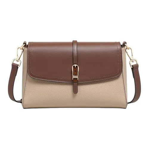 MILLIE'S Сумки через плечо из коровьей кожи и синтетической кожи женские серый и коричневый