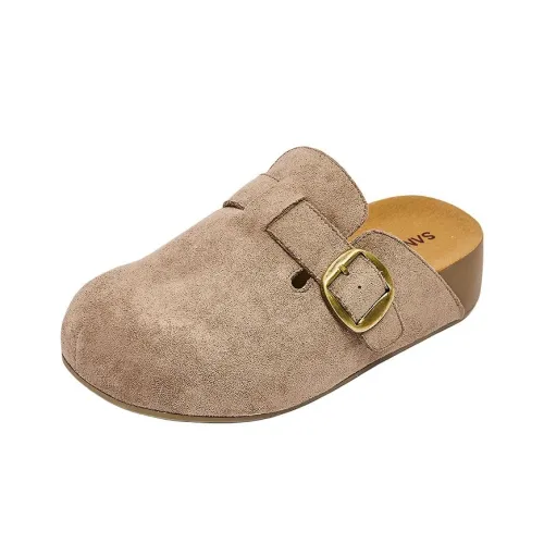 SANFU Резиновая подошва Домашние тапочки Женские