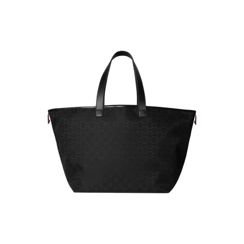 GUCCI Nylon Bag Large Unisex Black GUCCI Нейлоновая сумка большая унисекс черная