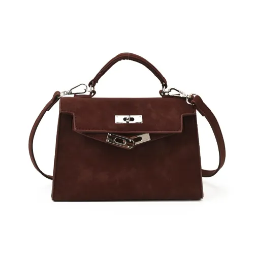 Tezimyt ПУ (полиуретан) Сумка через плечо Стандартная Экрю Черный Бордовый Кофейный Коричневый