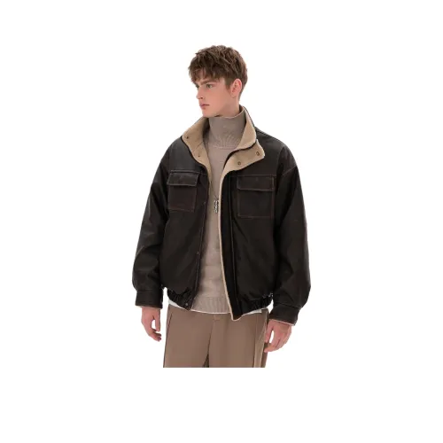 WILD LEADER Vedri кожа куртка мужская