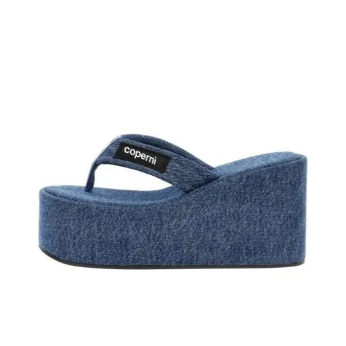 COPERNI Шлепанцы Женские Синие