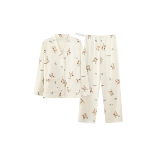 MADALLO Абрикос Женские Пижамные Комплекты