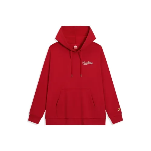 XTEP Свитшот Унисекс Праздничный Красный